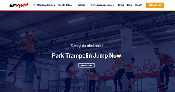 Zdjęcie Realizacji Jump Now Park Trampolin Jump Now Park Trampolin